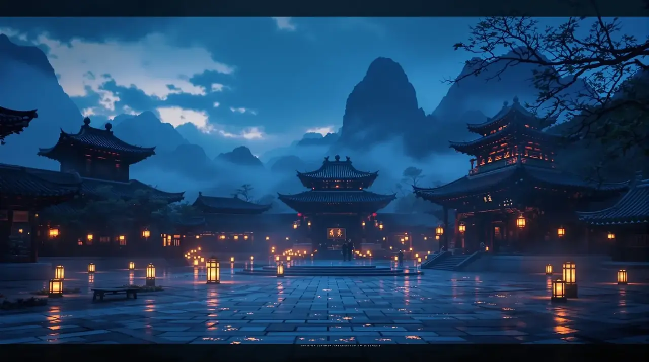 《掌灯花棠》横版剧照，甜宠题材短剧